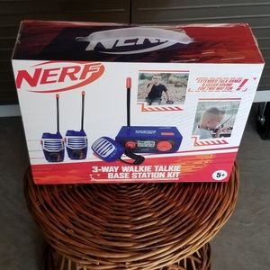 Walkie Talkie, brand new, blue, NERF